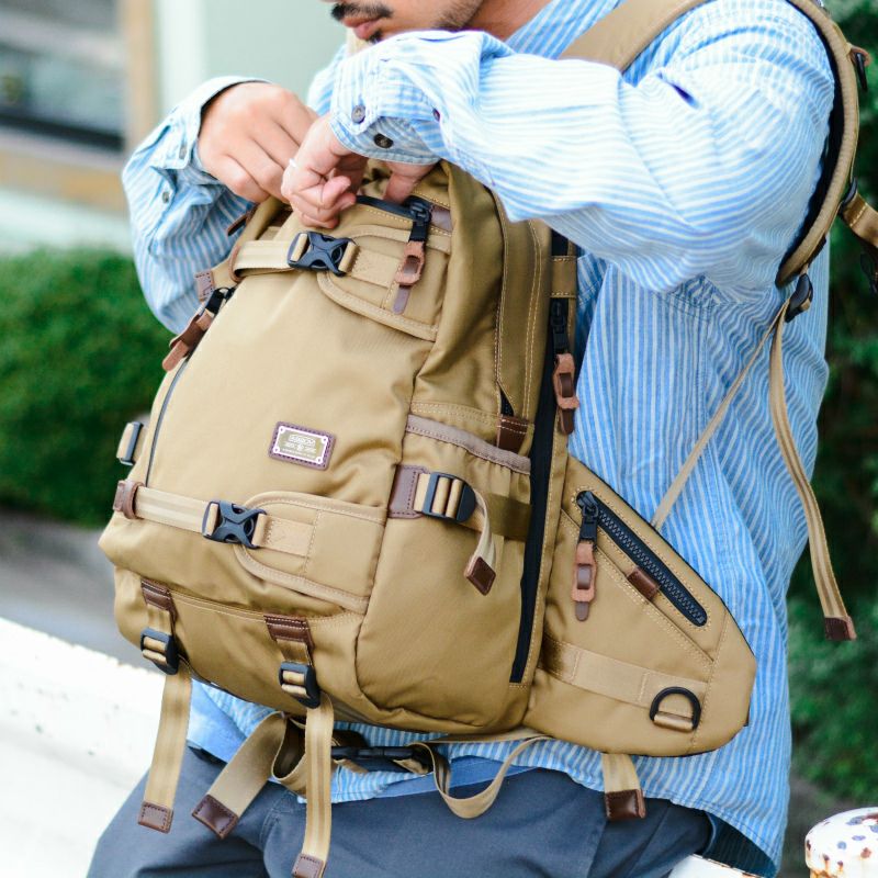 CORDURA DOBBY 305D DAY PACK/KHAKI