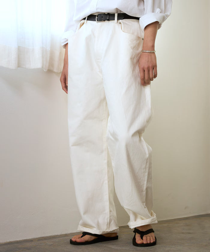 Design Tuck Japan Denim / Wide Silhouette