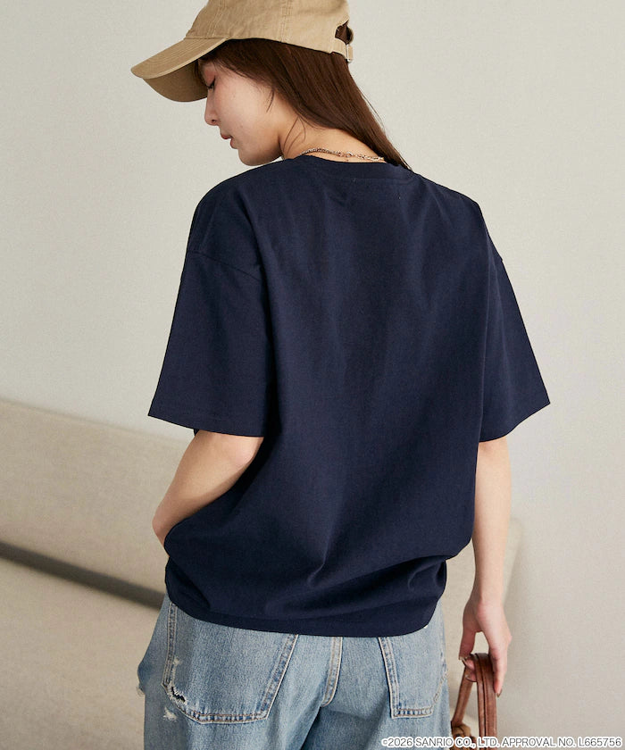 "SANRIO CHARACTERS" College Style Printed T-Shirt Limited Edition