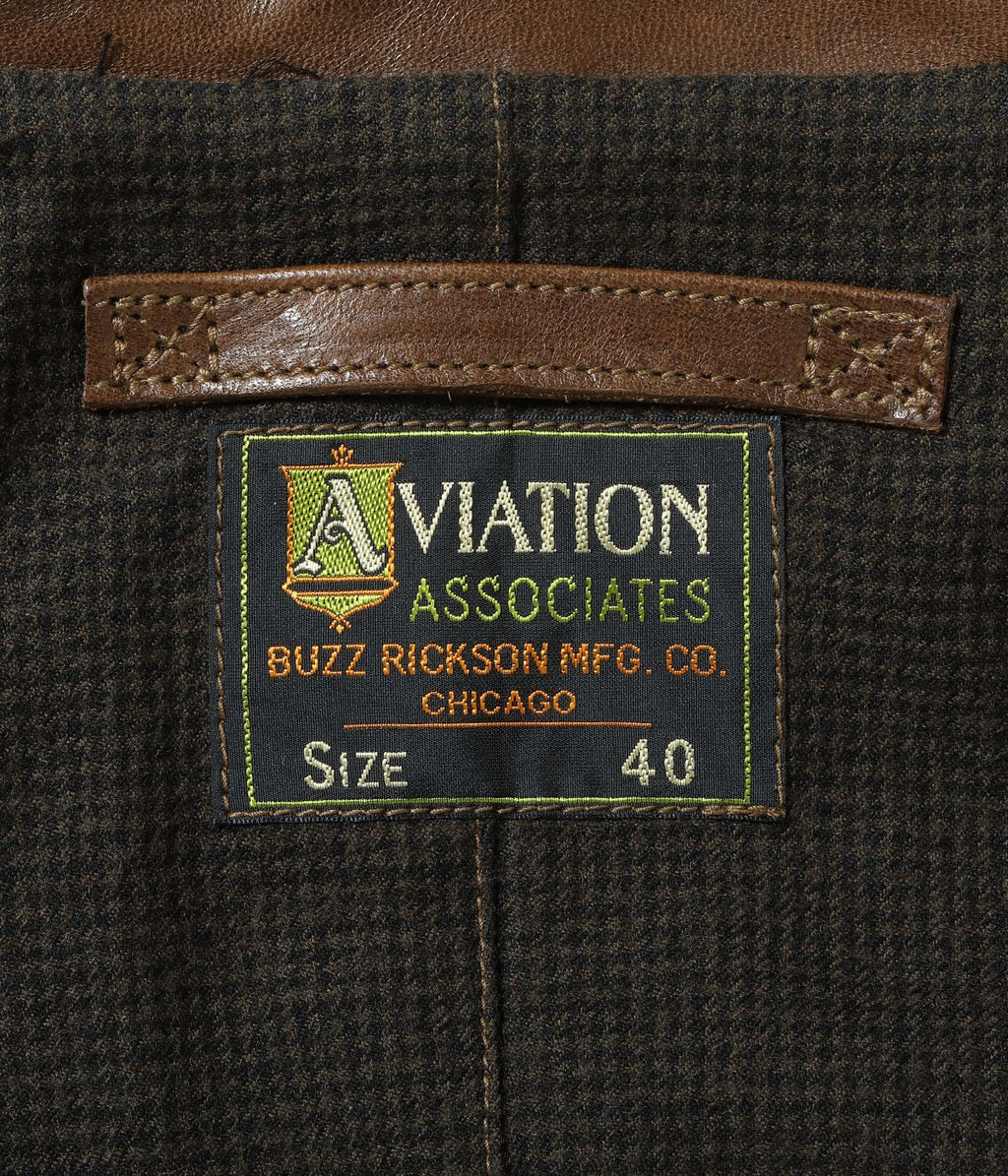 AVIATION ASSOCIATES HORSE HIDE AVIATOR COAT