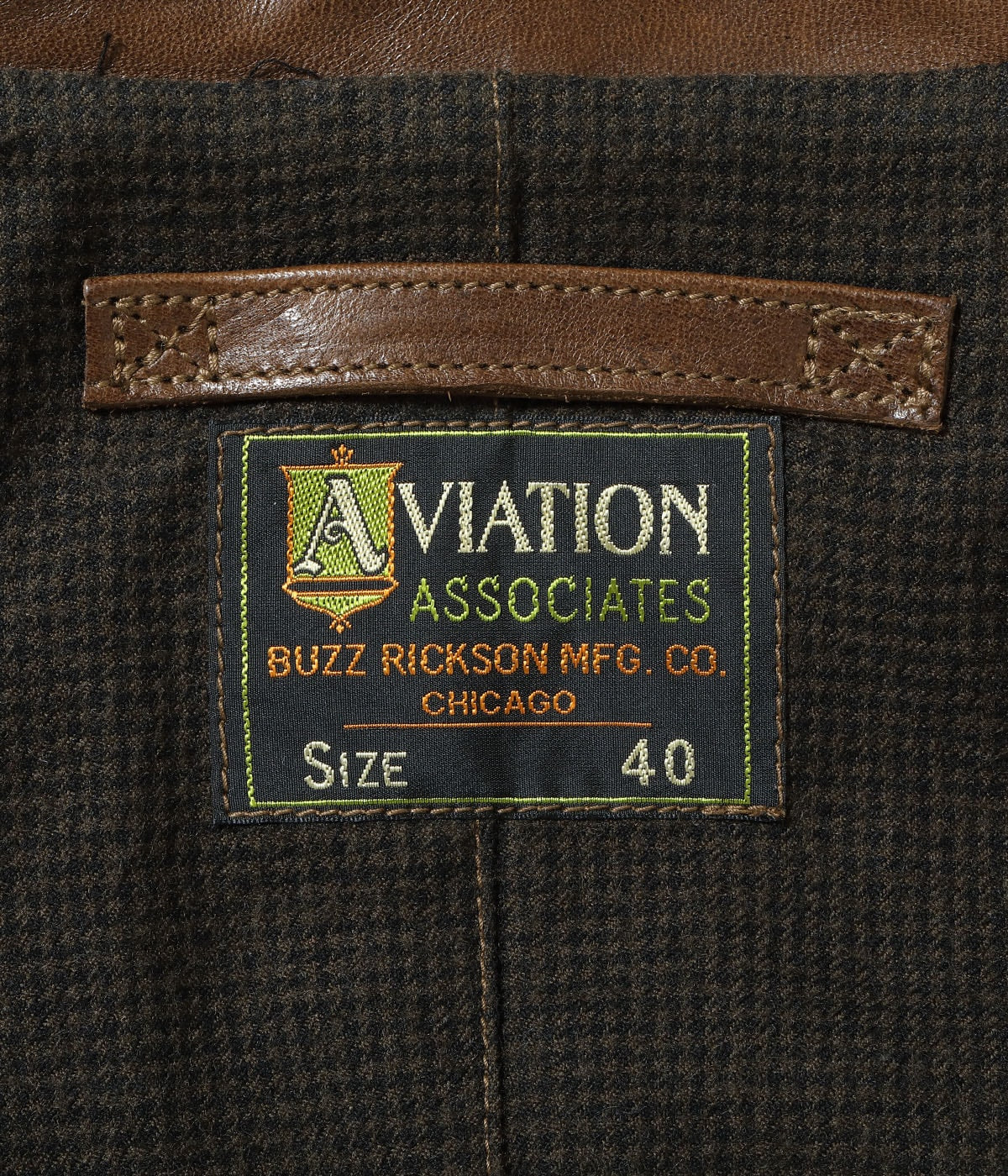 AVIATION ASSOCIATES HORSE HIDE AVIATOR COAT