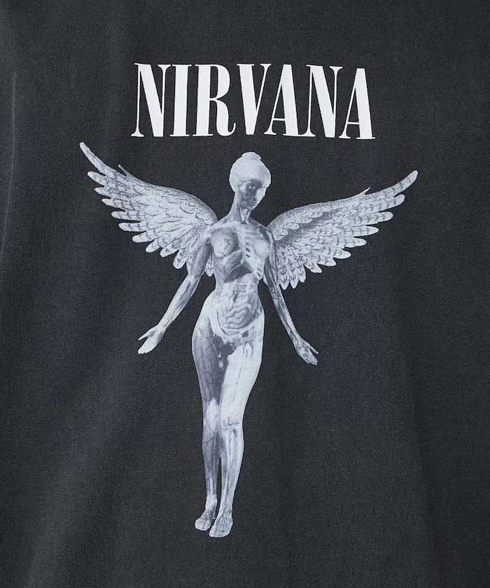 NIRVANA IN UTERO Band T-shirt Limited Edition