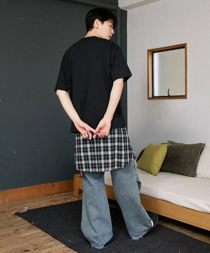 <Functional Material> Shime Bright Dog Print T-shirt Limited Edition