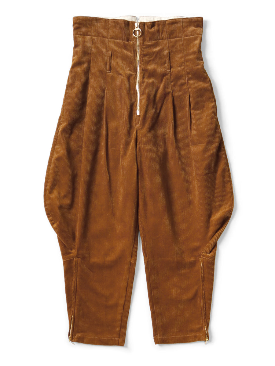 8W corduroy riding pants