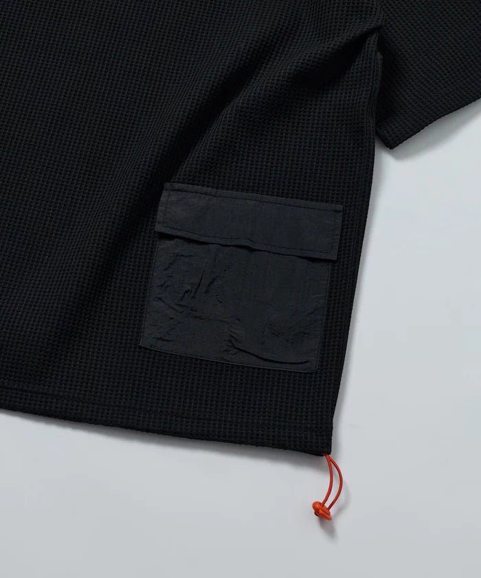 Side Pocket Spindle Tech Thermal Short Sleeve T-Shirt / Big Silhouette