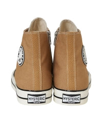 Side Zip High Cut Sneakers