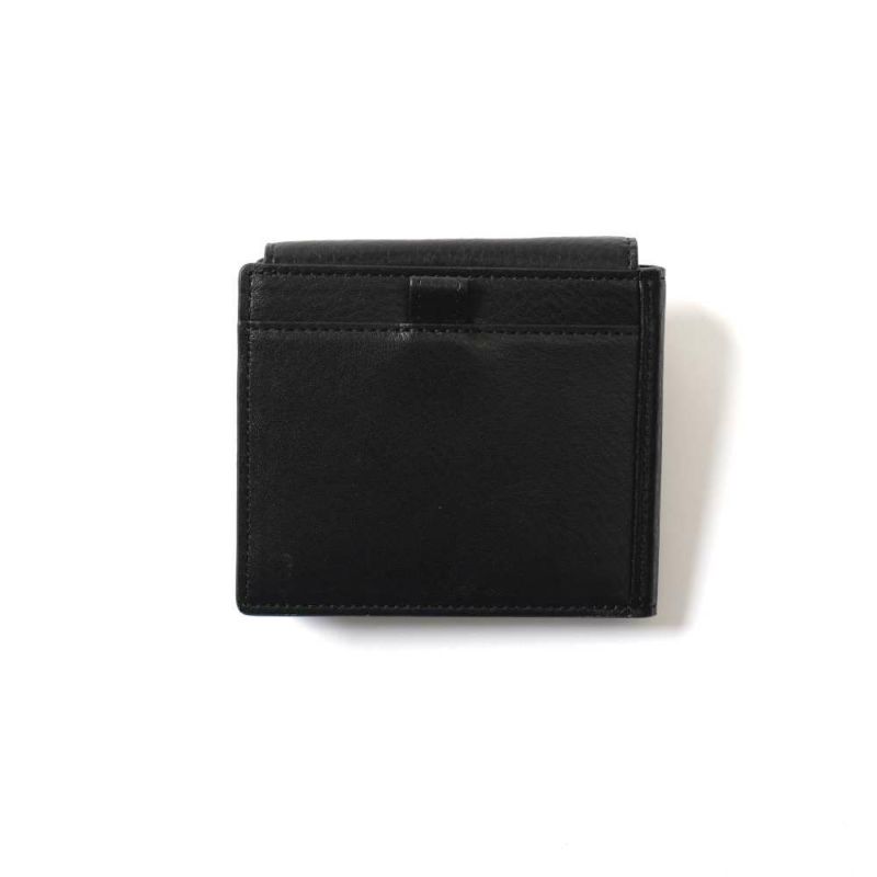 TONE LAYER COMPACT WALLET / BLACK