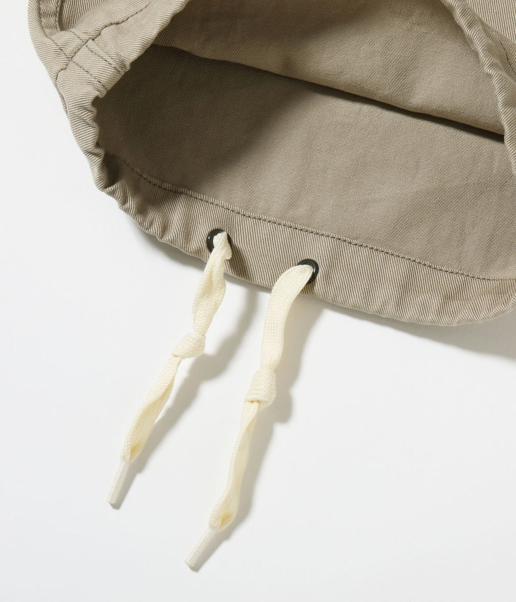 MODUCT COTTON TWILL SCRAB PANTS with STENCIL PRINT AGING MODEL