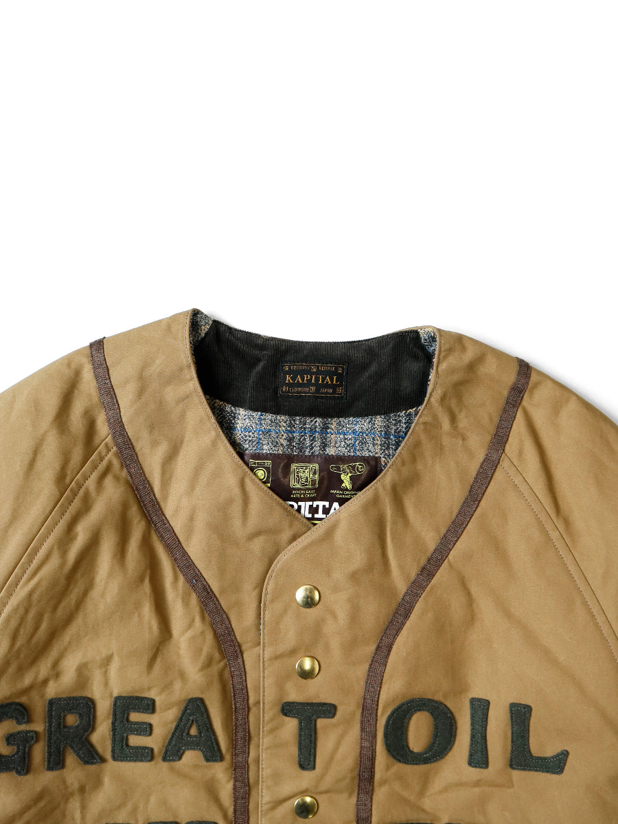 Cotton Weather Oil Coating Base Ball...