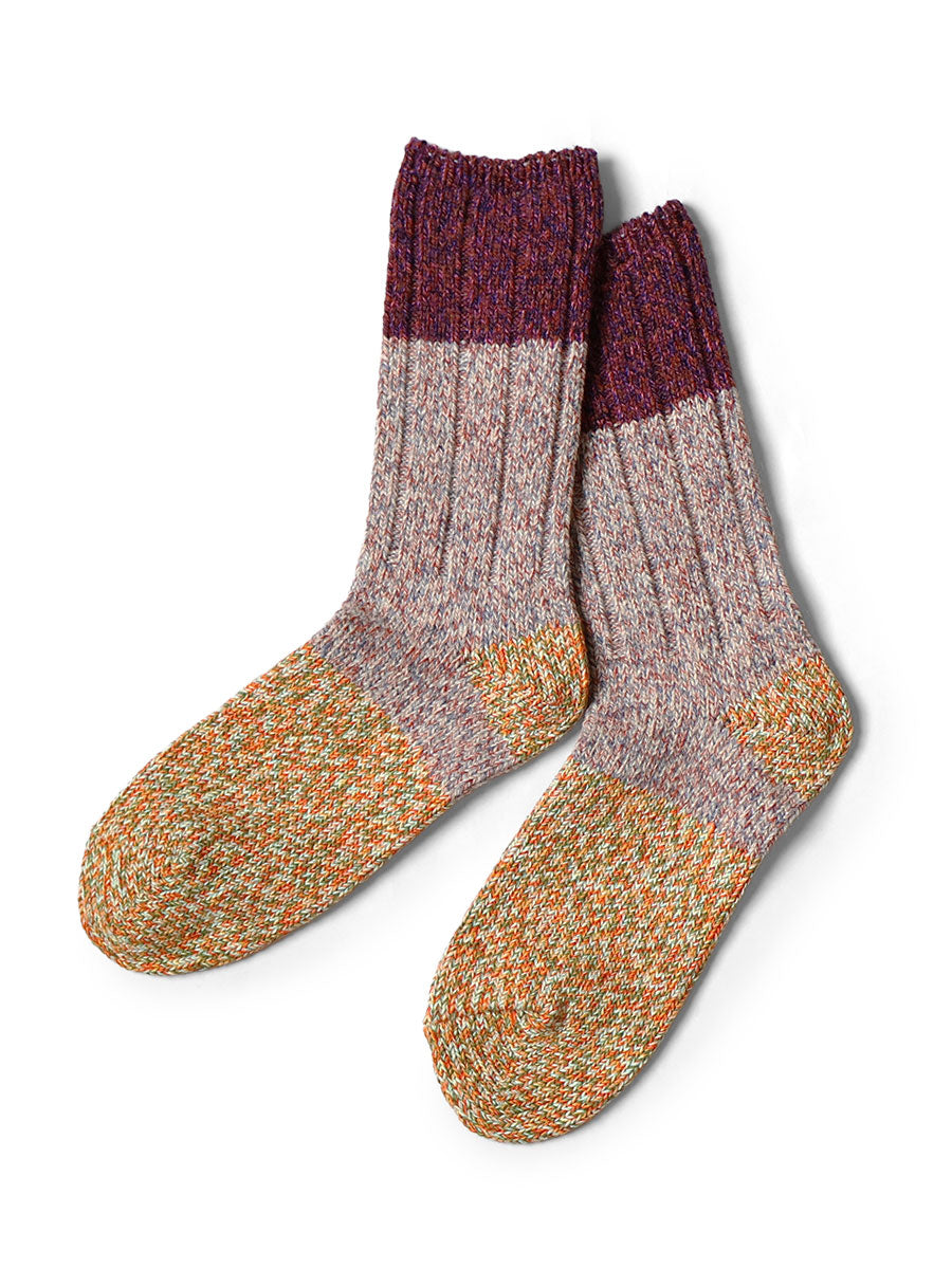 56 Pairs Wool Van Gogh Marled Socks