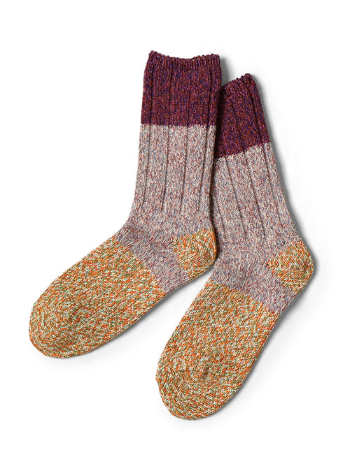 56 Pairs Wool Van Gogh Marled Socks