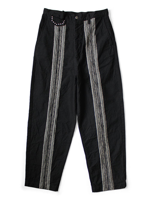 12oz Arrow Pattern Jacquard Denim Nîmes Pants