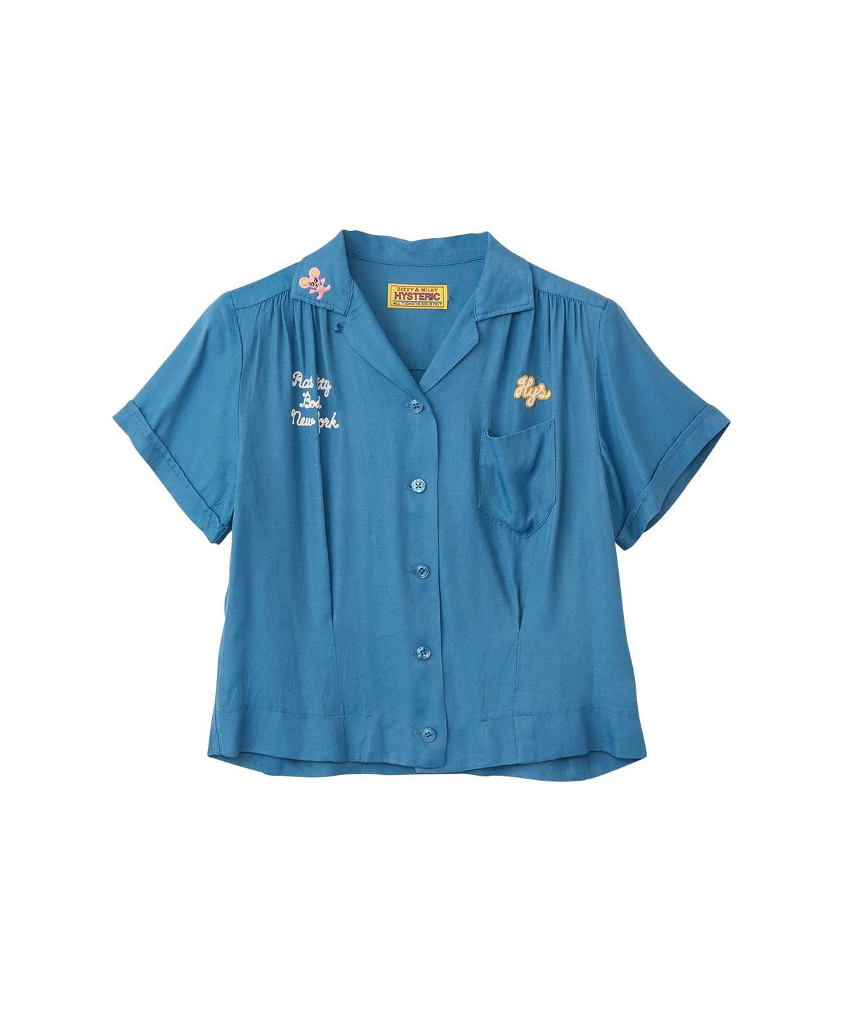 RAT CITY BOWL Embroidered Bowling Shirt