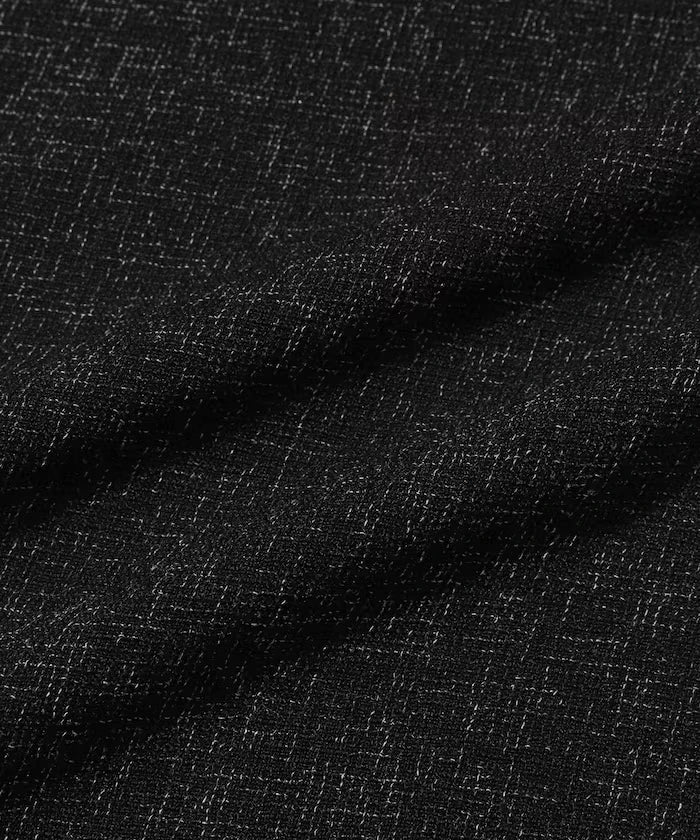 Dry Touch Summer Tweed Spindle Easy Wide Pants