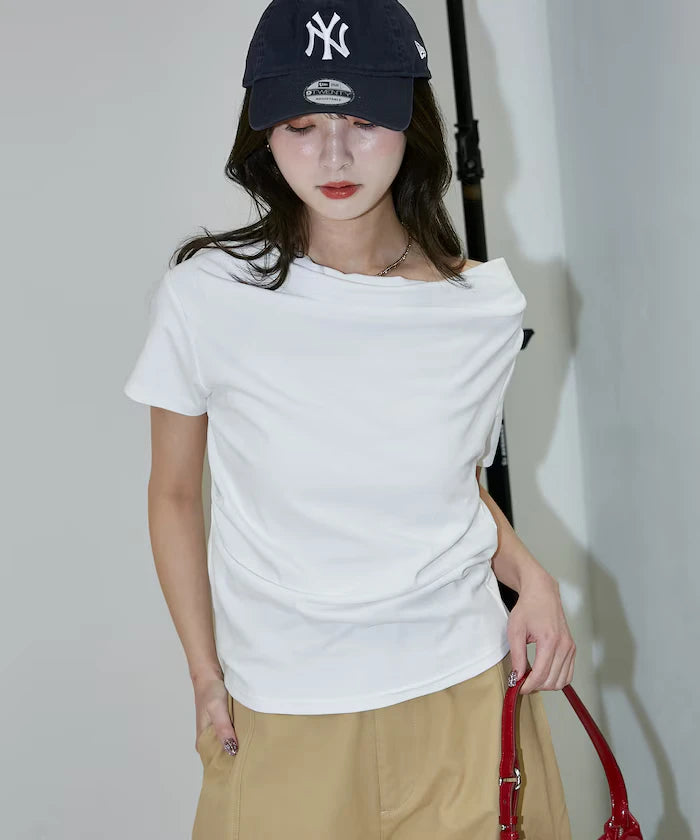 2WAY Draped T-Shirt Limited Release