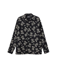 Bad Ass Whisky Pattern Flat Color Shirt