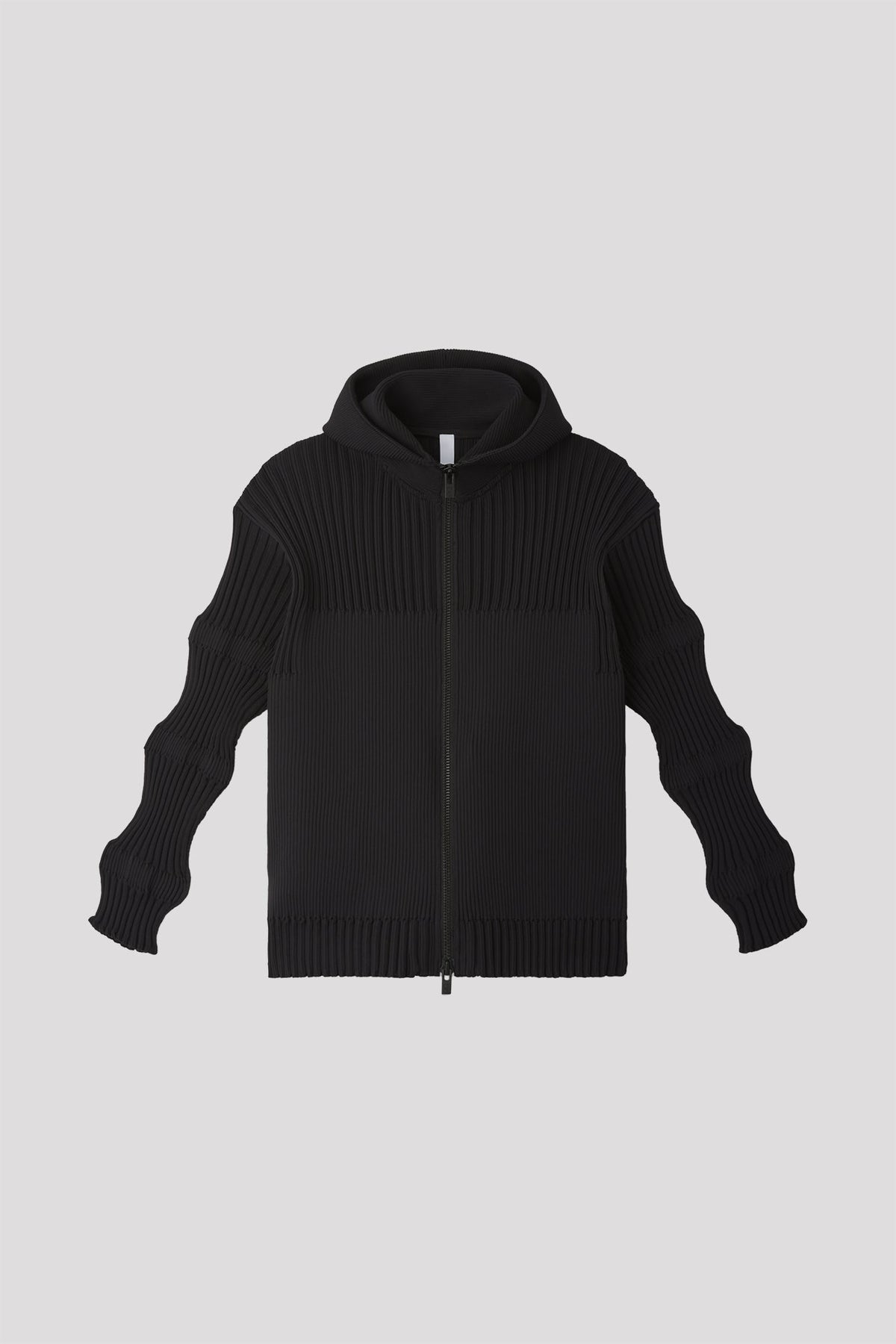 FLUTED HOODIE JACKET