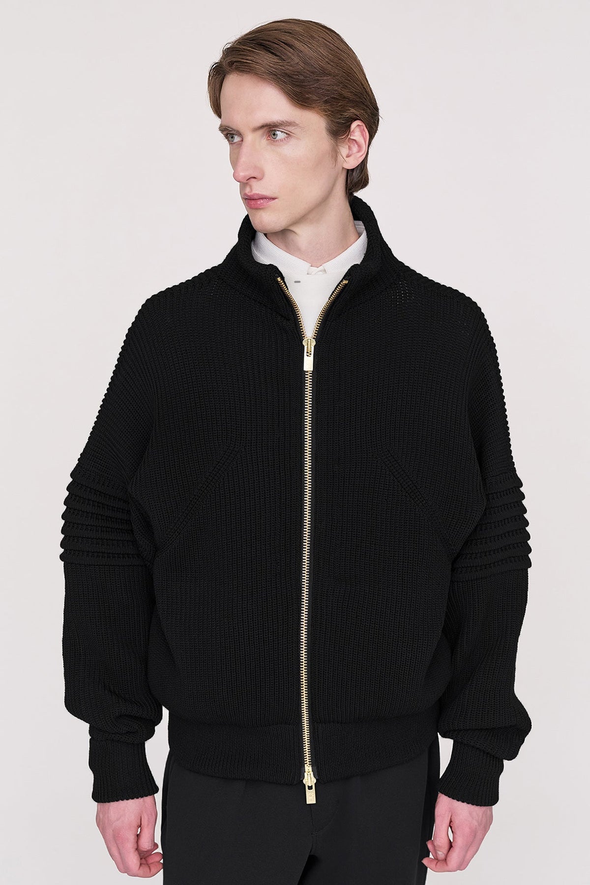 LOW GAUGE HIGHNECK ZIP BLOUSON