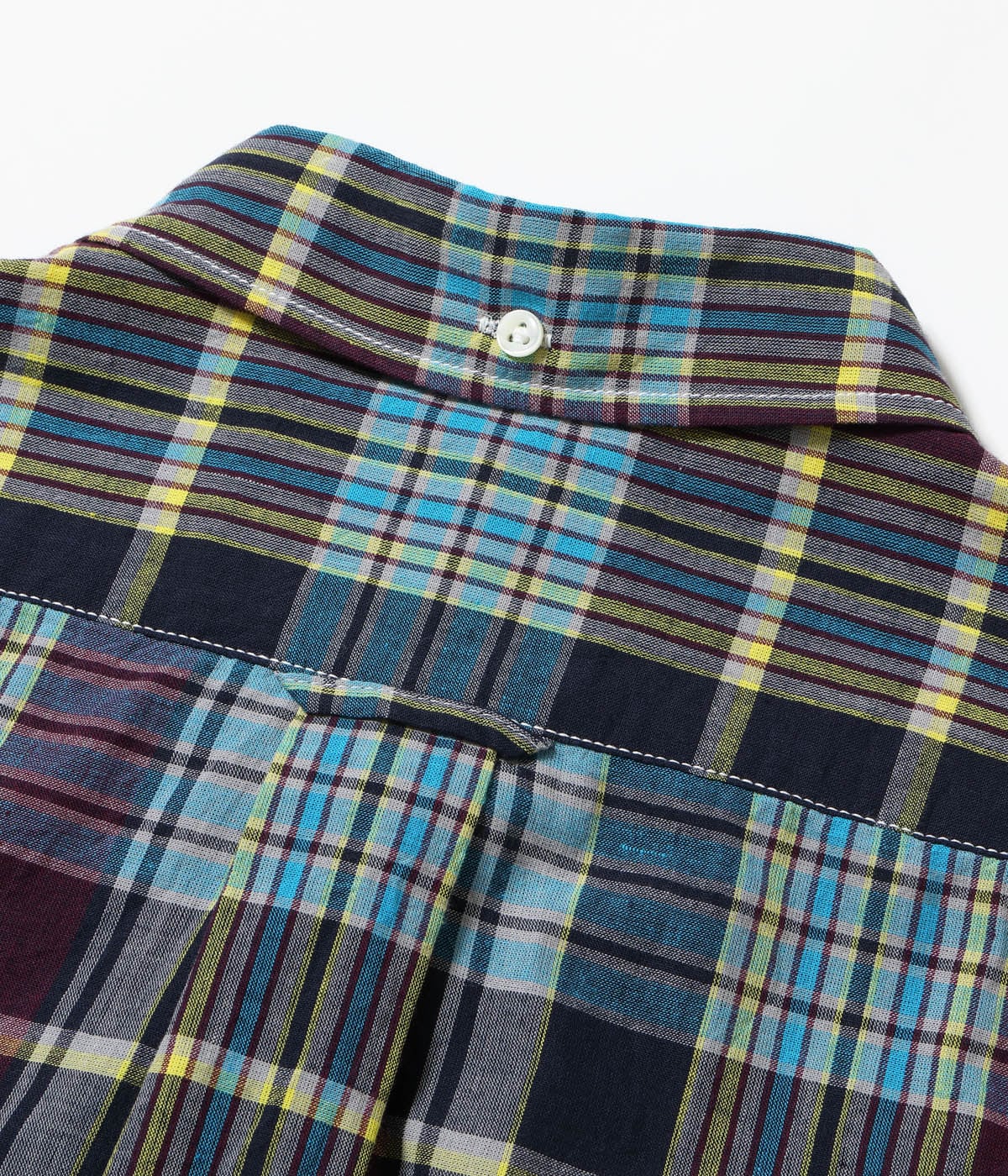 Madras Check Button Down Shirt