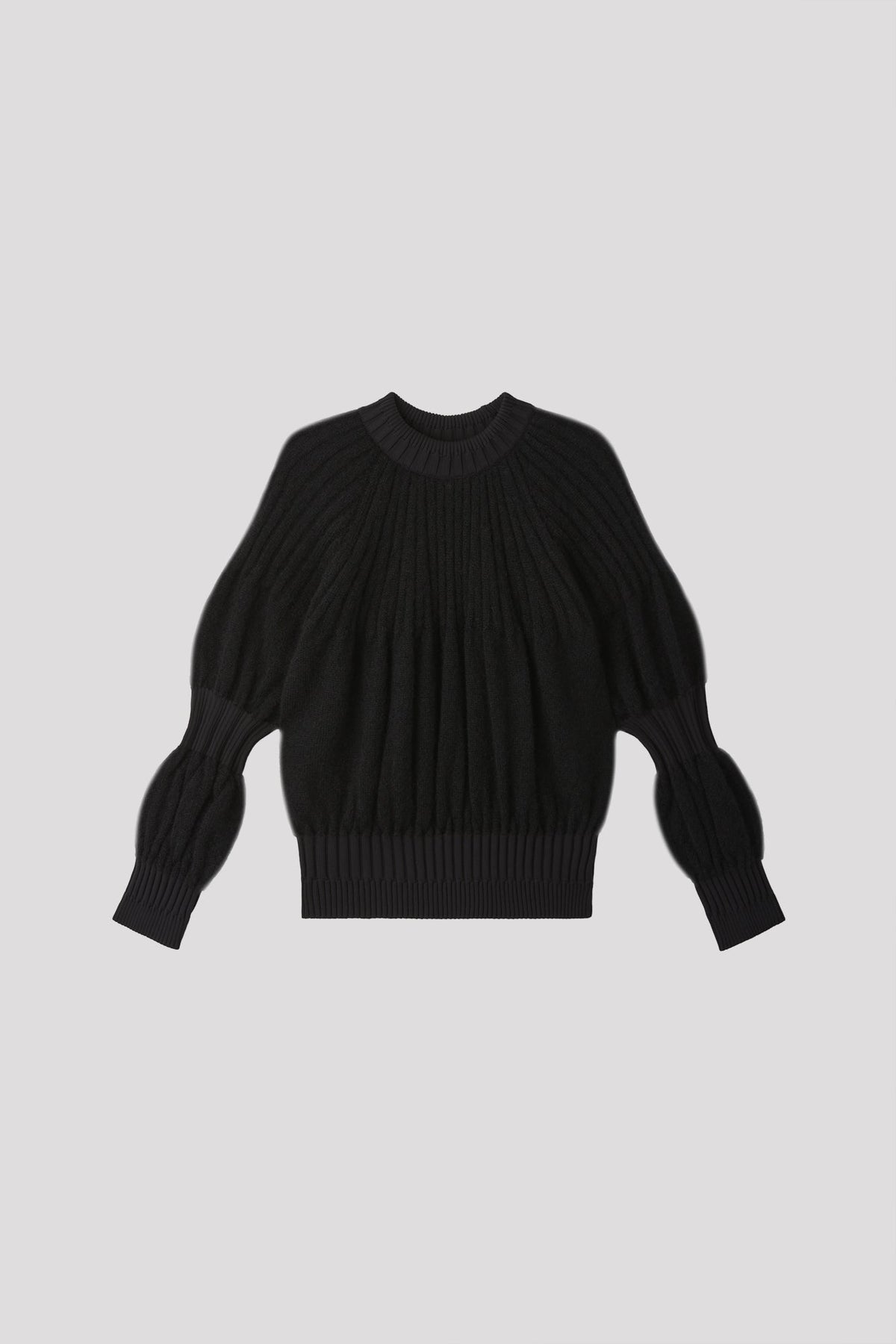 FLUTED MOHAIR TOP