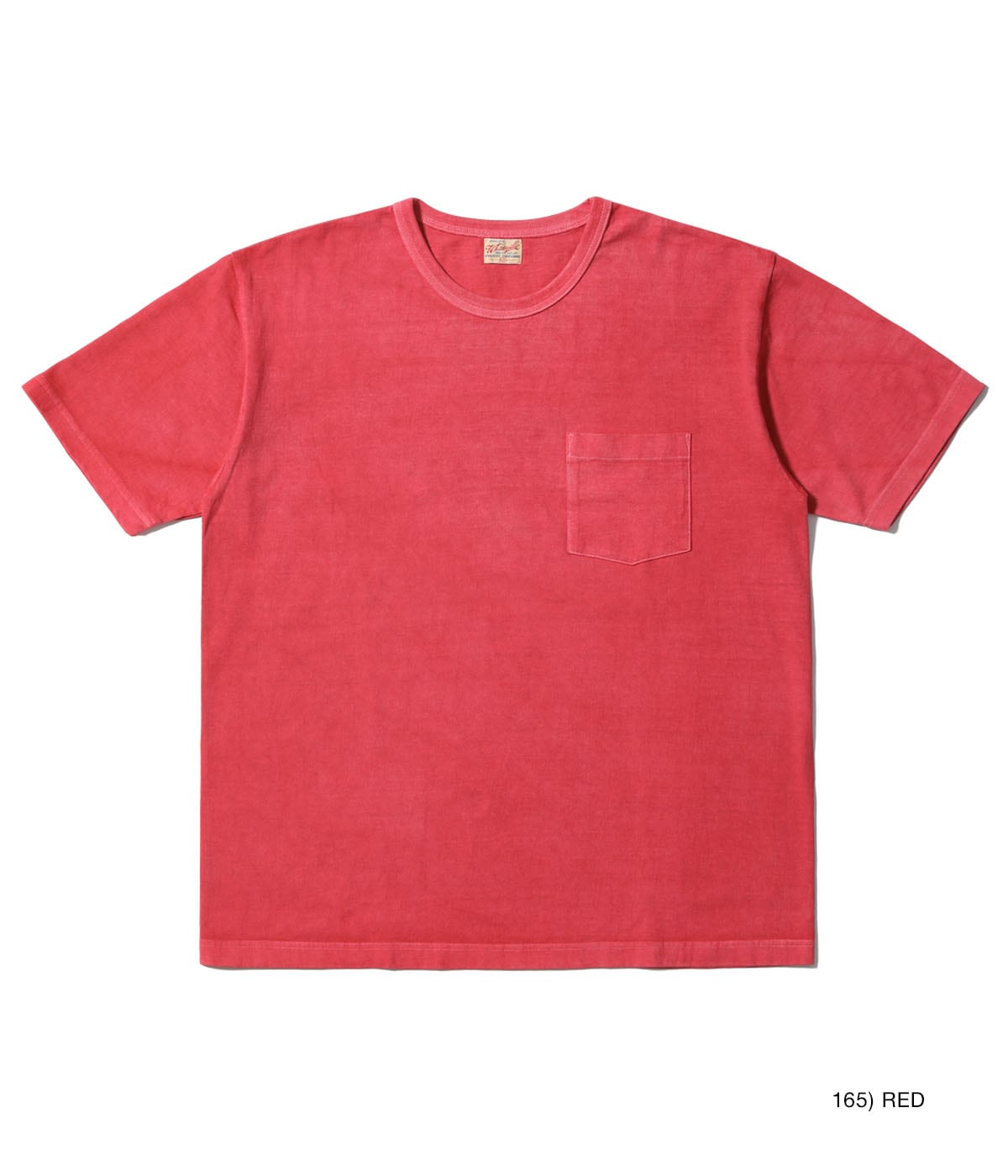 WHITESVILLE PIGMENT DYE POCKET T-SHIRT