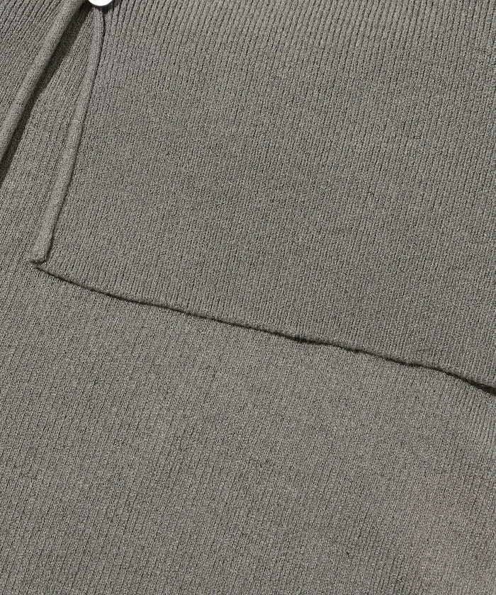 Functional Fabric Silk Blend Knit Ensemble Dress / Anti-Pill / Machine Washable