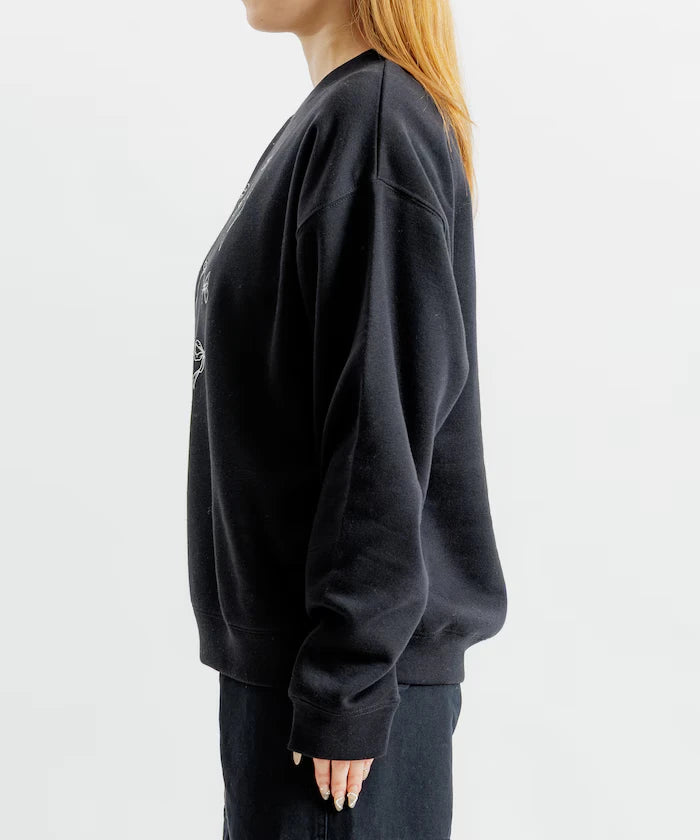 Ribbon Embroidery Crew Sweat Limited Edition