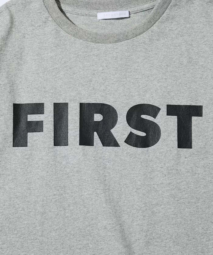 6 Ounce Front Logo Print Crew Neck T-Shirt / Print T-Shirt PR FIRST