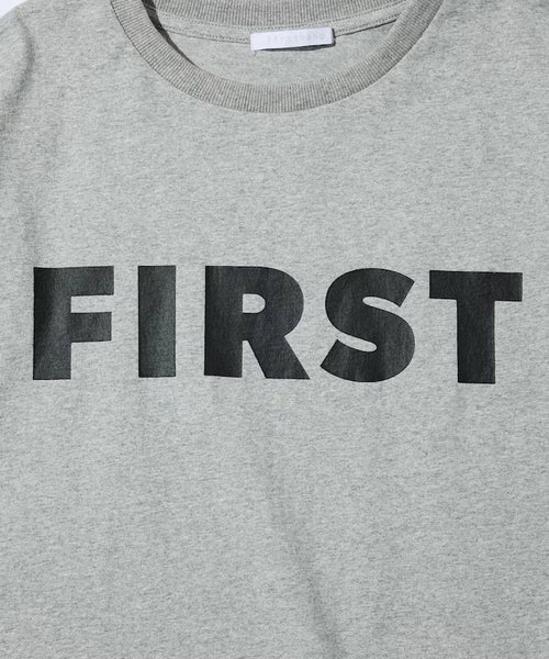 6 Ounce Front Logo Print Crew Neck T-Shirt / Print T-Shirt PR FIRST