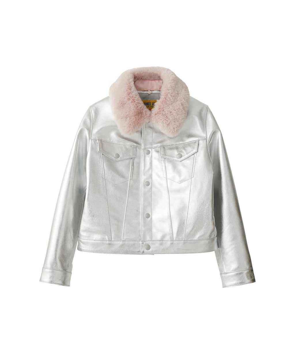 HYSTERIC ROLLERS Patch Short Leather Blouson