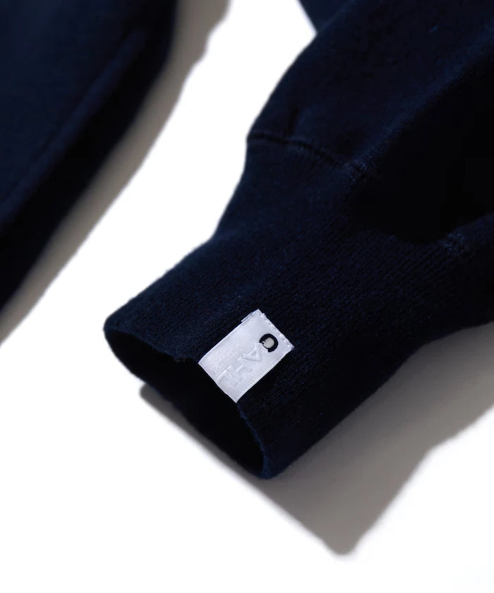 Wool Cotton Loop Back Sweatshirt