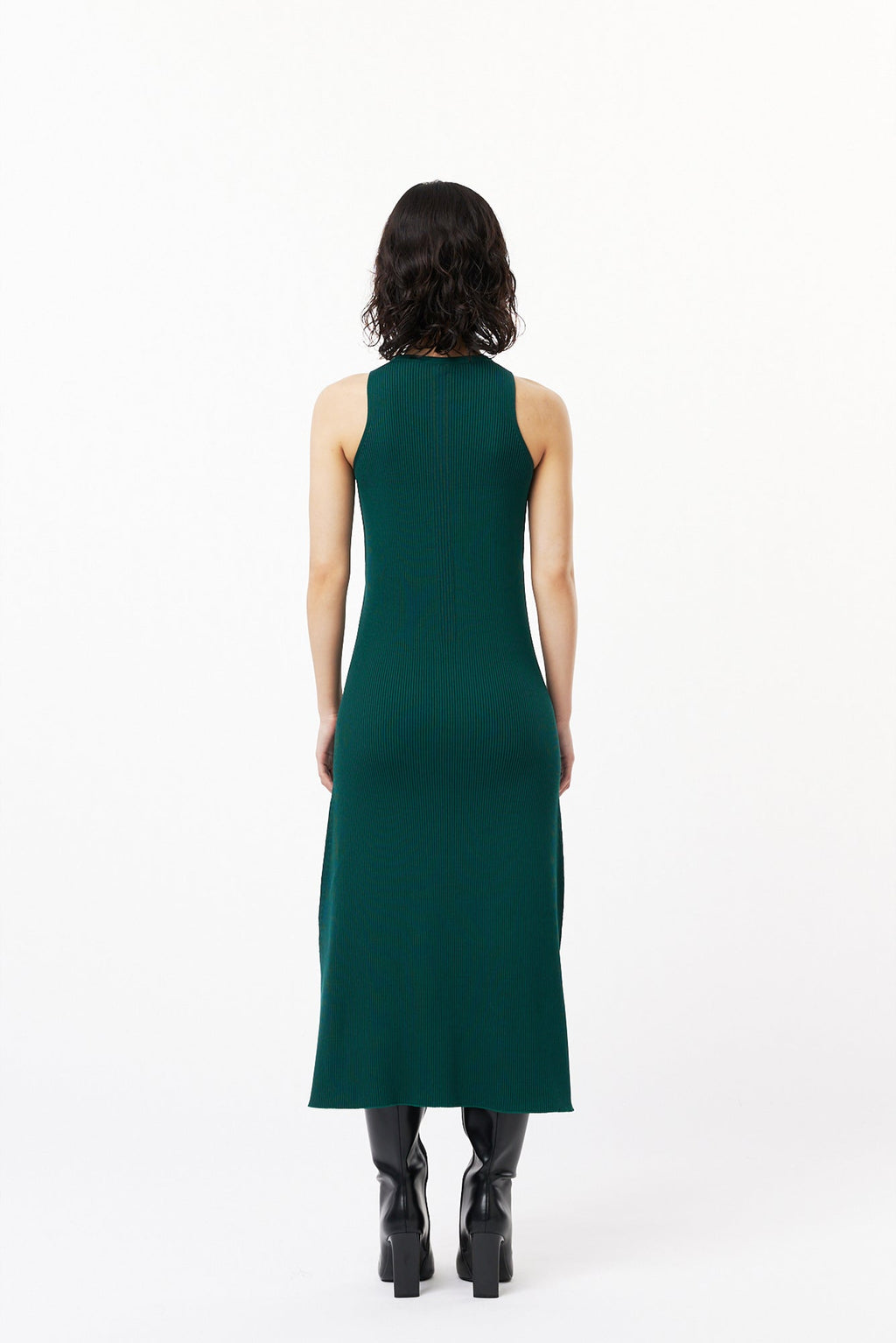 PORTRAIT SLEEVELESS DRESS