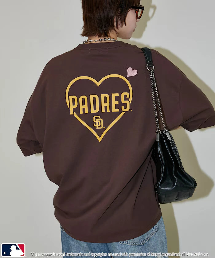 MLB Back Print Heart T-Shirt