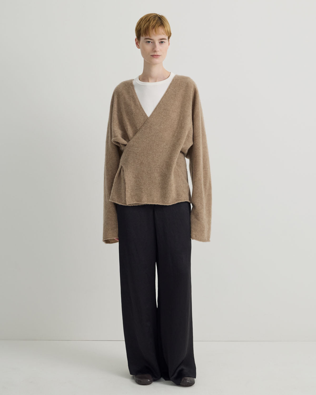 CASHMERE CACHE COEUR PULLOVER