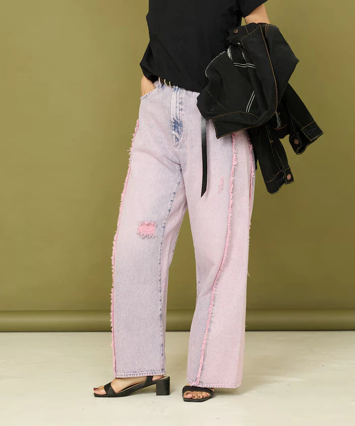 Colorful Curve Denim