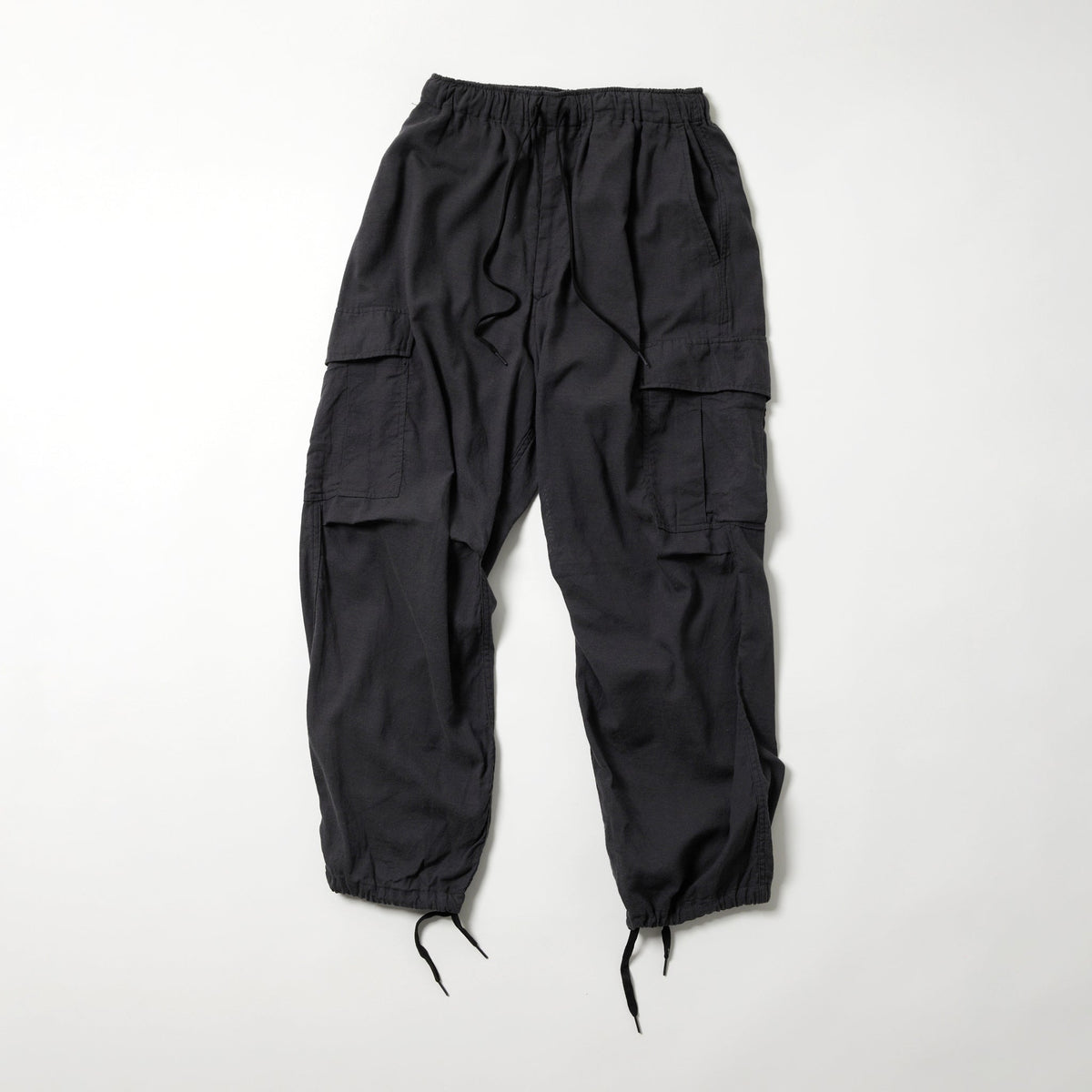 Selvedge Oxford Easy Cargo Pants