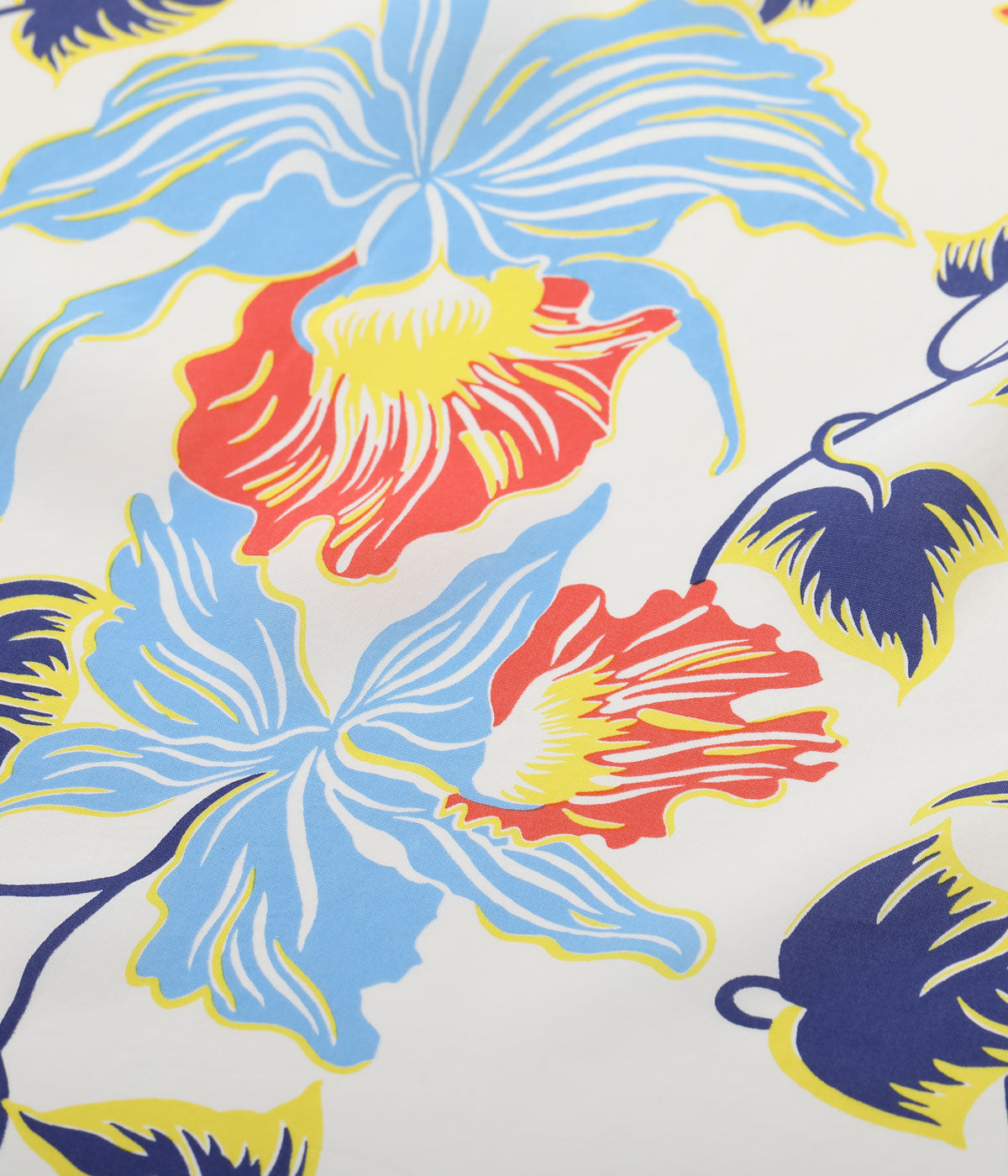 RAYON HAWAIIAN SHIRT “CATTLEYA ORCHID”