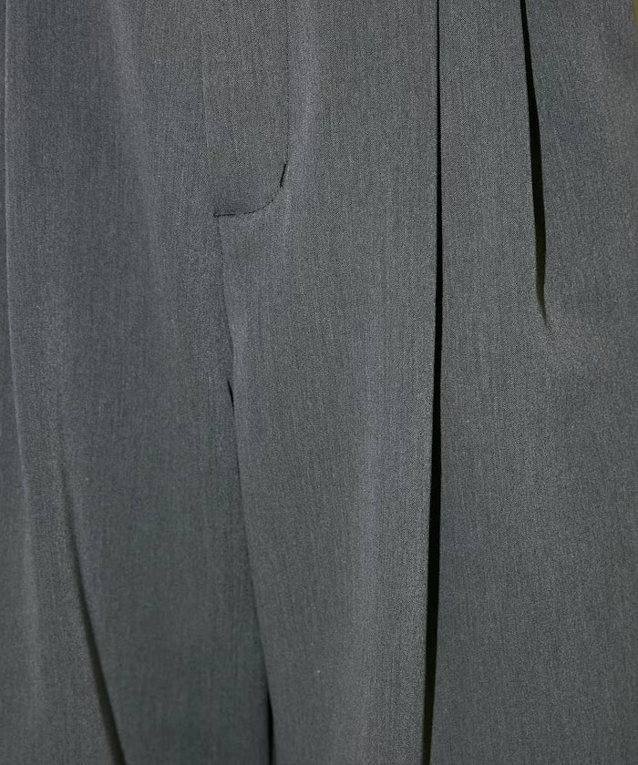 2-pleat slacks pants limited edition