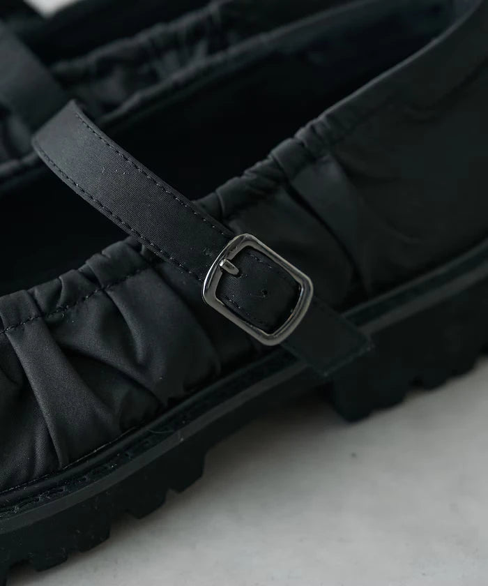 Platform Belt Ballet Shoes