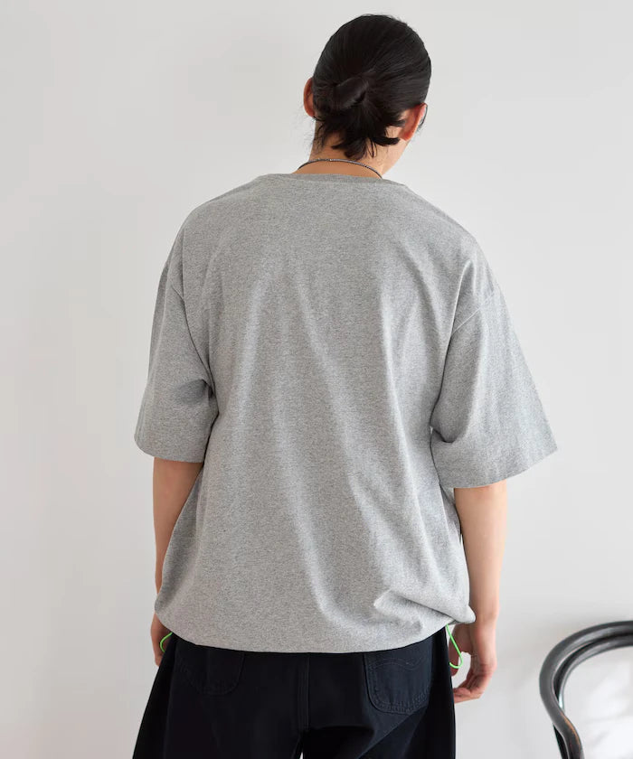 6 Ounce Side Pocket Spindle Short Sleeve T-Shirt / Big Silhouette