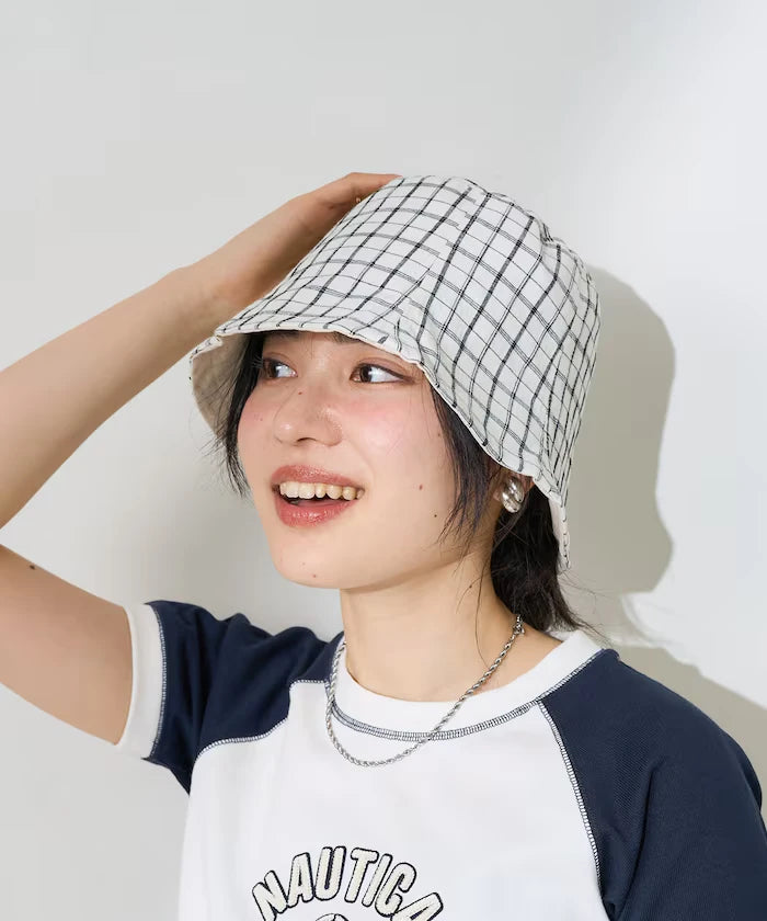 Checkered Reversible Hat