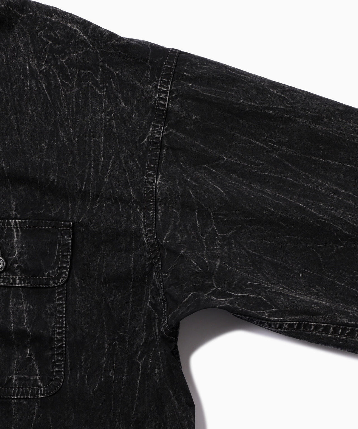 bleach twill shirts jacket