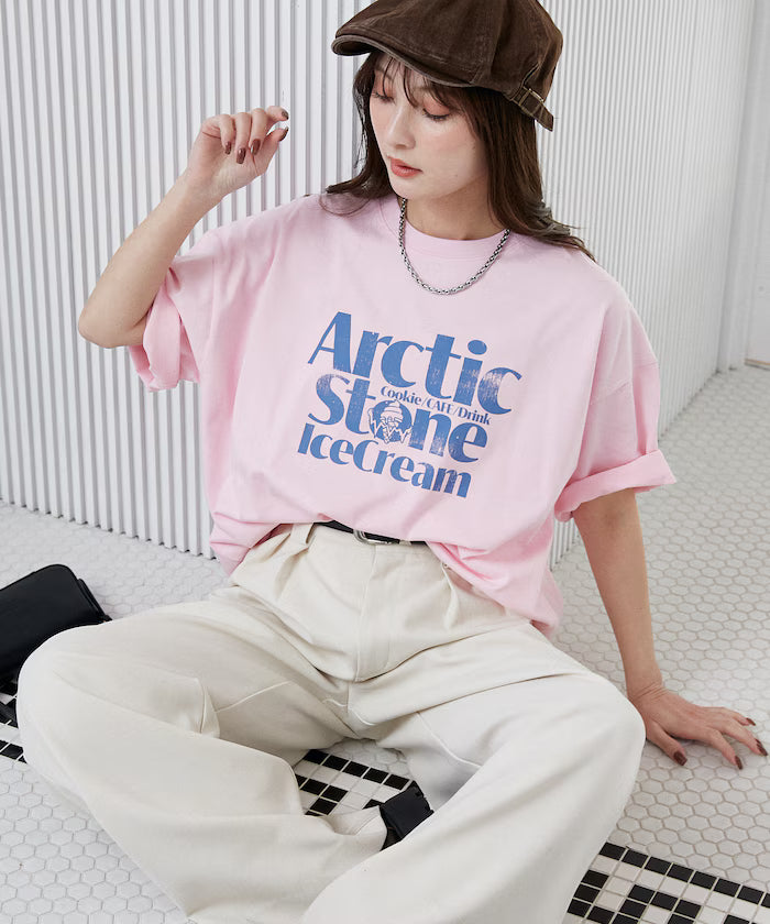 LOVE POP STUDIO ICE CREAM SHOP Logo T-Shirt Limited Edition