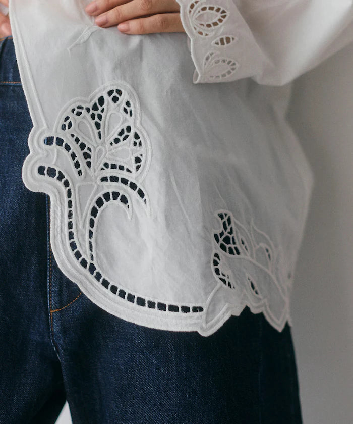 Cutwork Embroidery Blouse