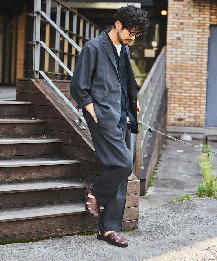 Rain And Shine Leatherette Gurkha Sandals