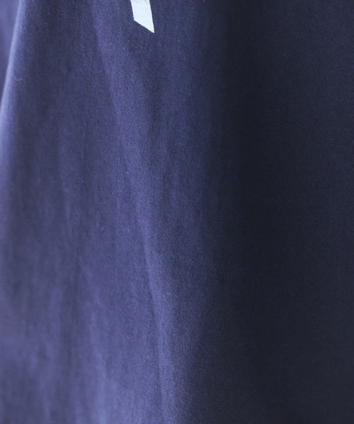Comfortable Ribbon Print Crew Neck T-shirt
