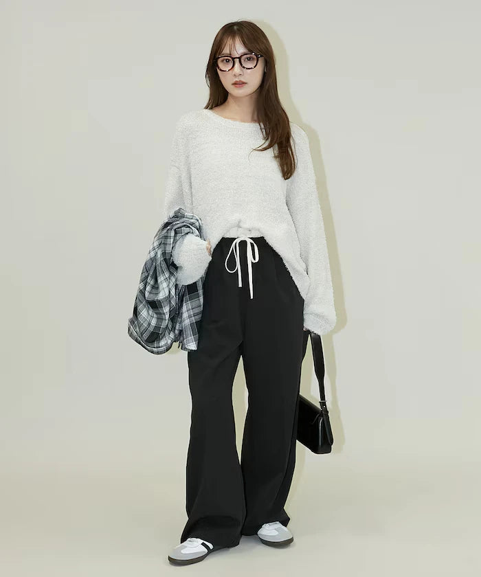 West Shearing Panel Easy Slacks Pants Limited Edition