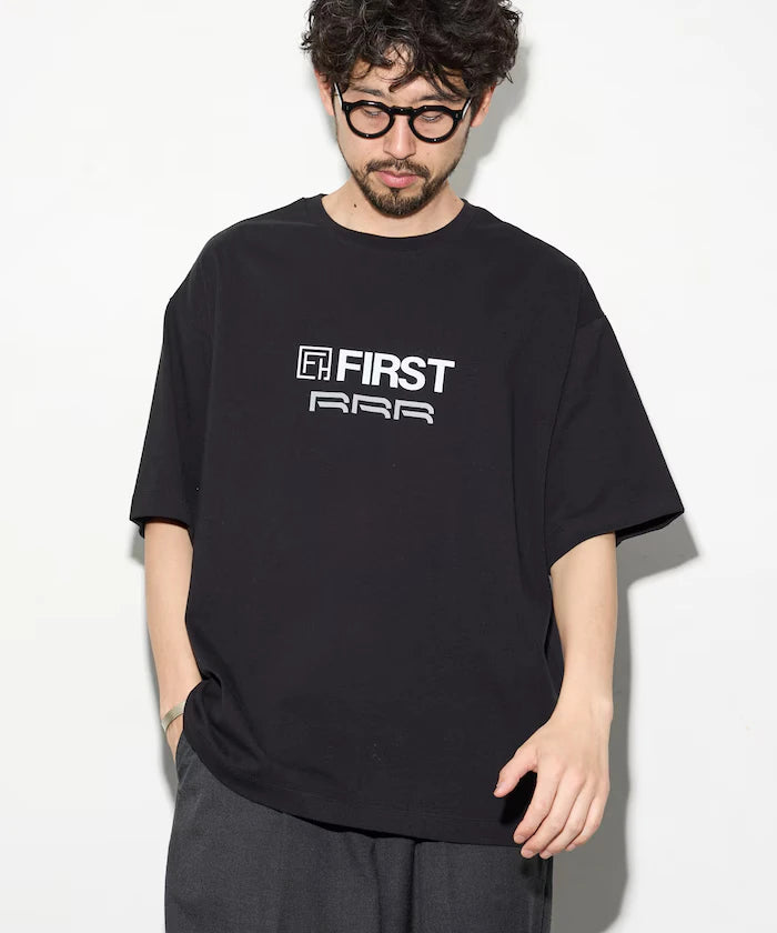 6 oz Front Logo Print Crew Neck T-Shirt / Print T-Shirt PRINT RRR