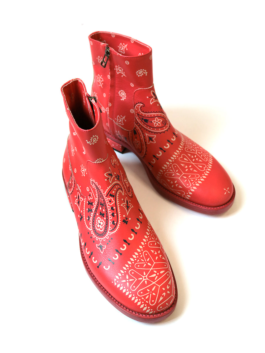 Leather Bandana pt Navy Issue Boots