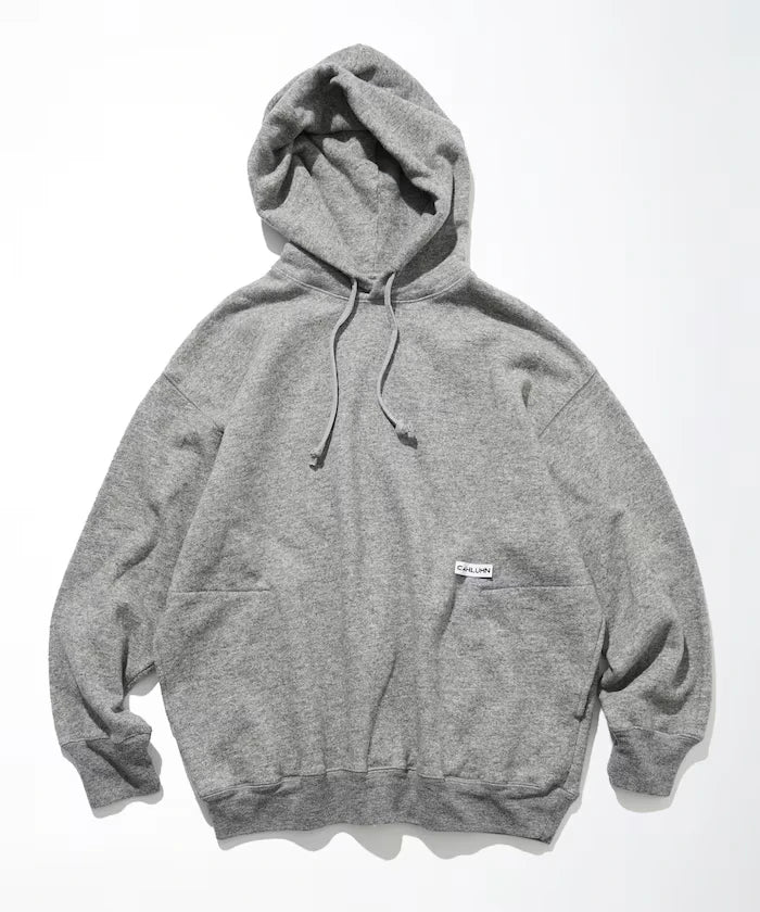 Merino Wool＋Cotton Loop Back Sweat Hoodie
